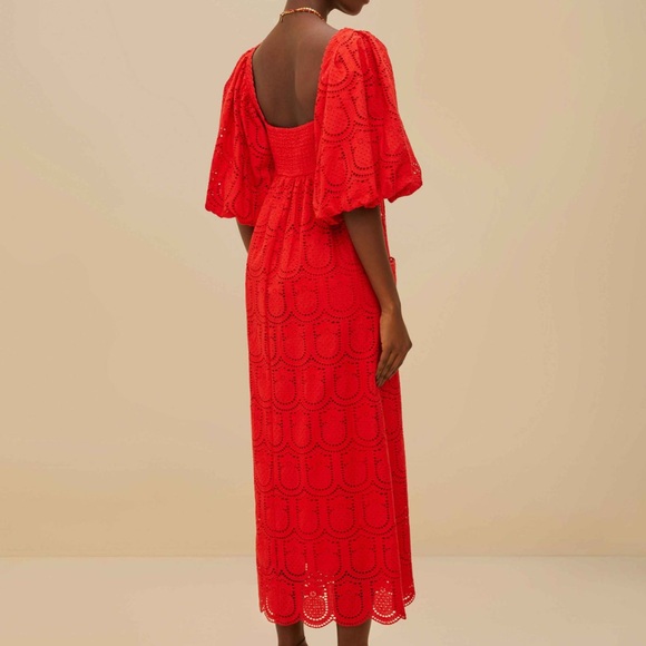 FARM Rio Red Maxi Dress - Picture 4 of 15